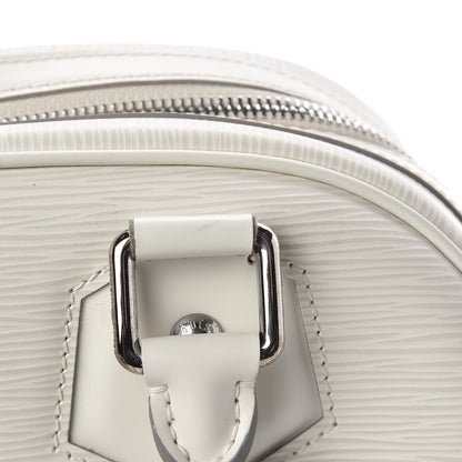 Louis Vuitton Epi Bowling Montaigne PM Ivory 10 of 17