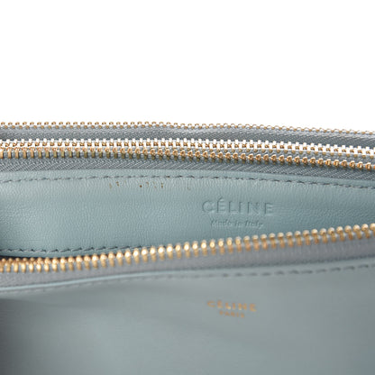 Celine Smooth Lambskin Small Trio Crossbody Bag Jade 11 of 16