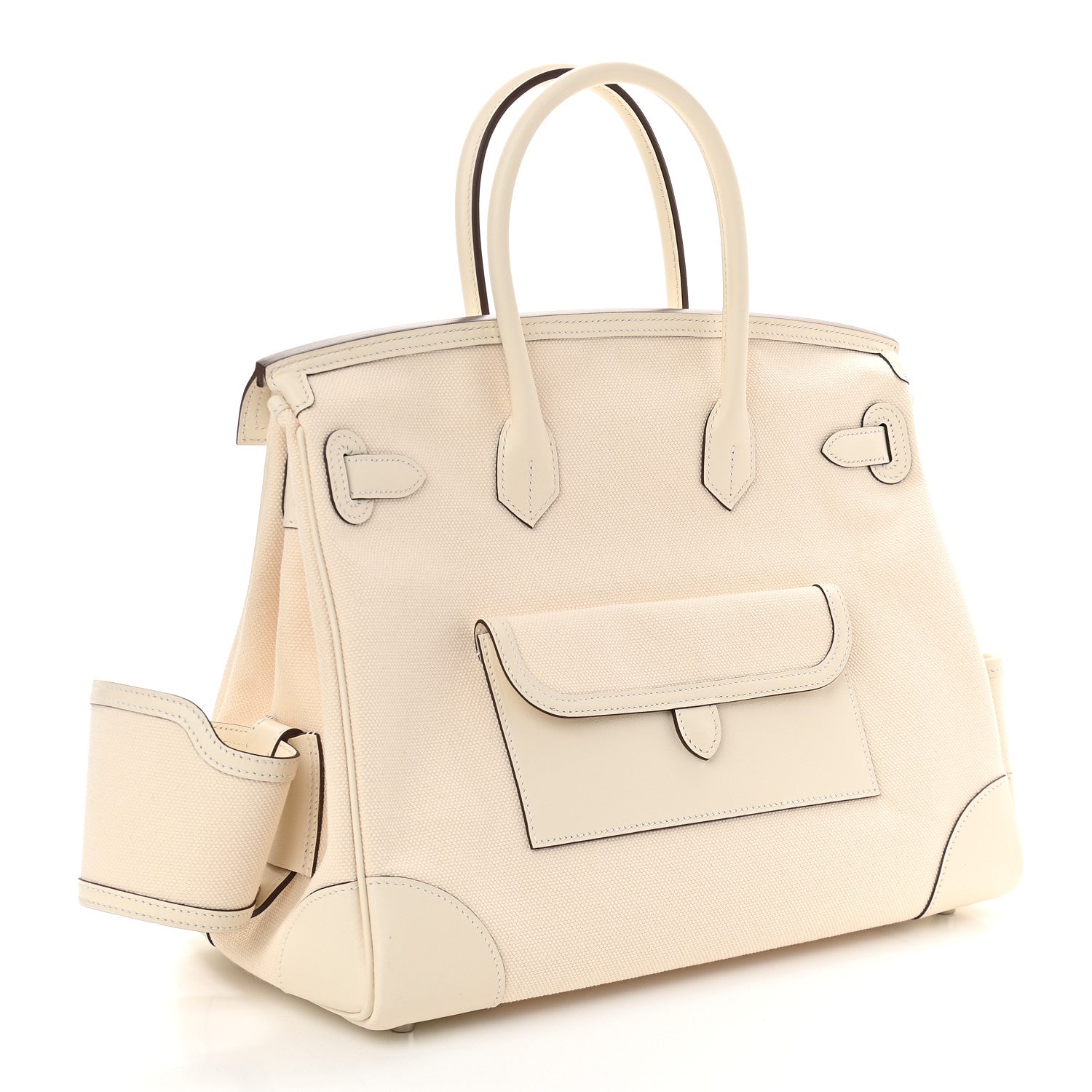 Hermes Toile Goeland Swift Cargo Birkin 35 Nata 3 of 30