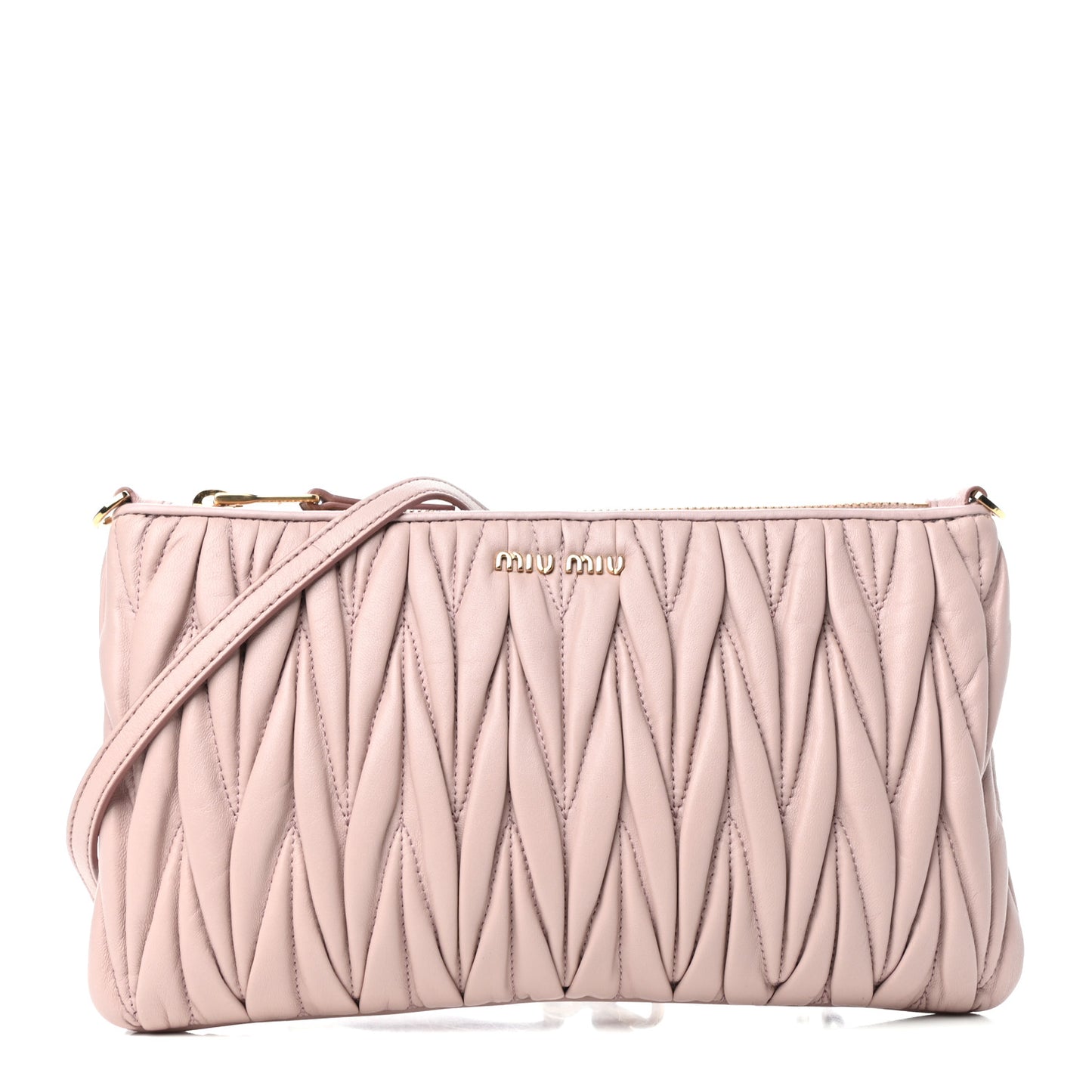 Nappa Matelasse Crossbody Orchidea