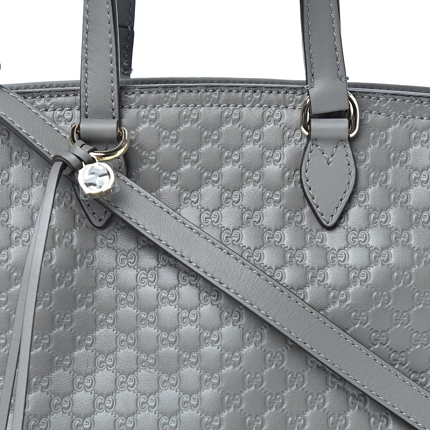 Gucci Microguccissima Small Bree Tote Graphite 8 of 10