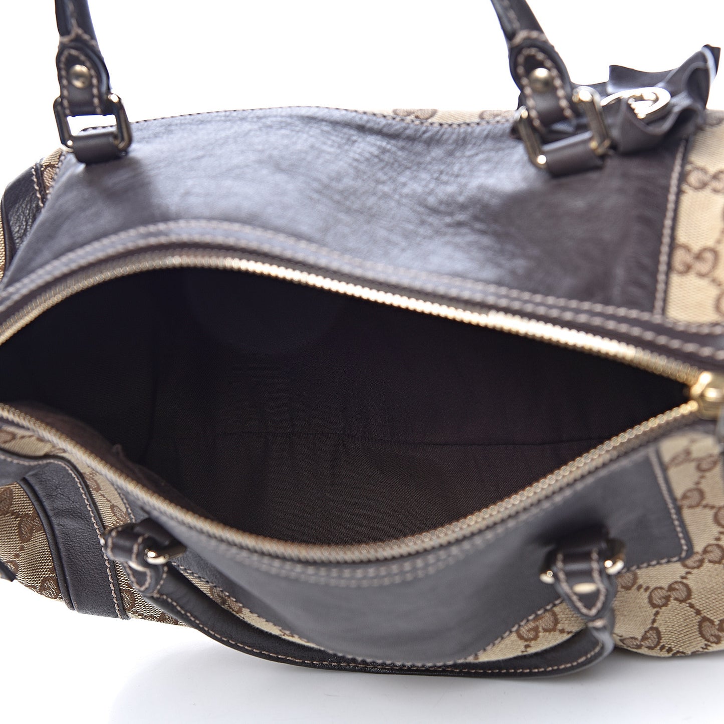 Monogram Trophy Satchel Ebony