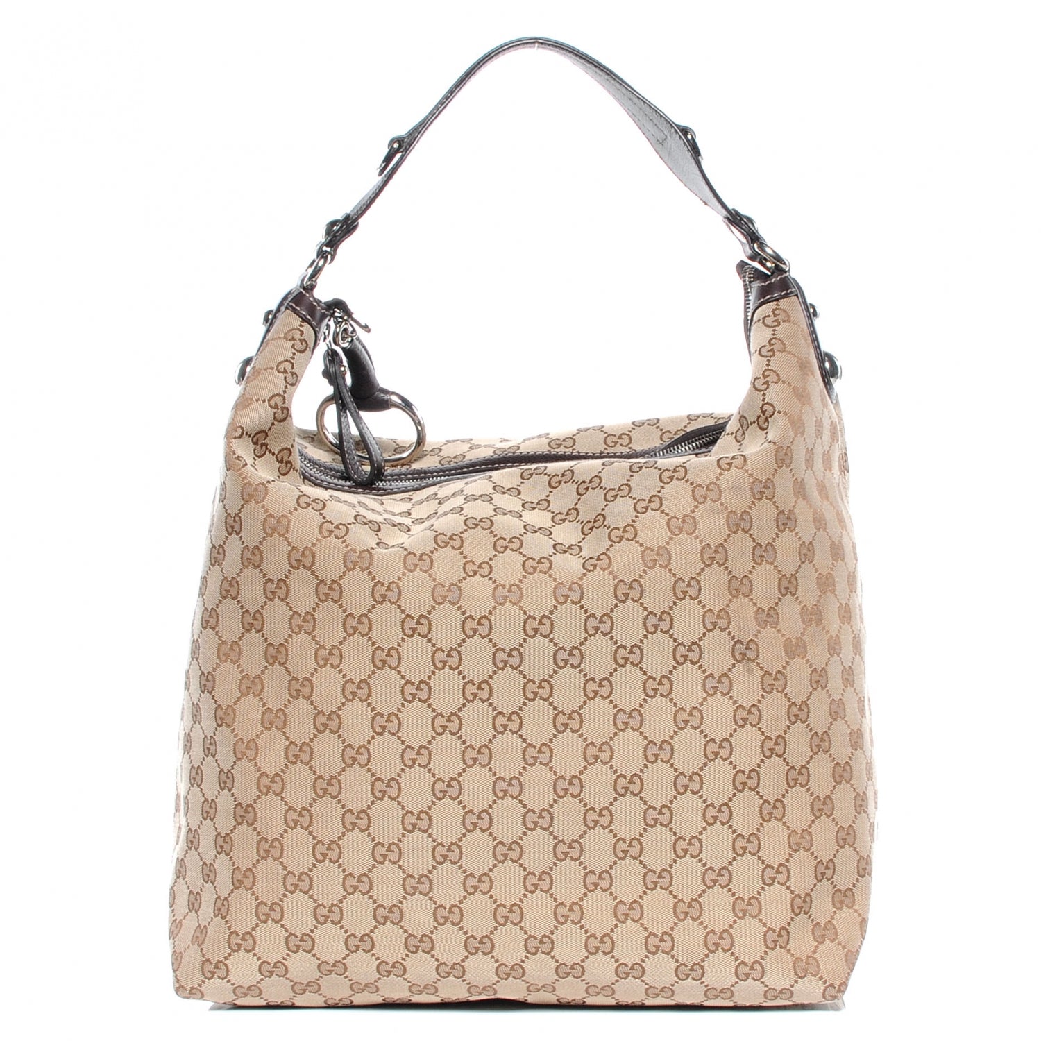 Gucci Monogram Icon Bit Large Hobo 1 of 8