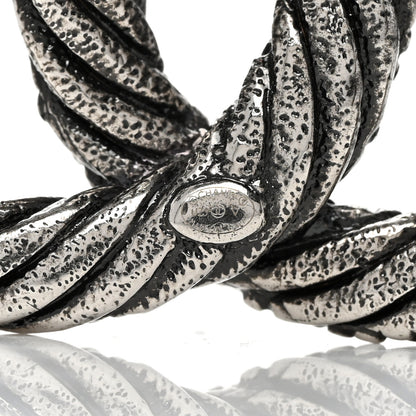 Chanel Ruthenium Twisted CC Brooch 4 of 5
