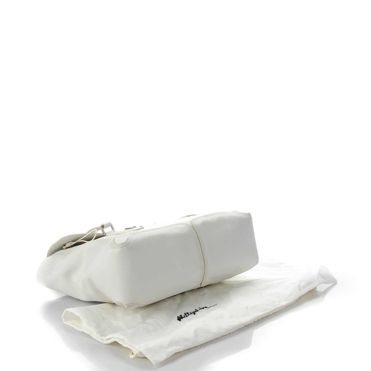 3.1 Calfskin Large Pashli Satchel White