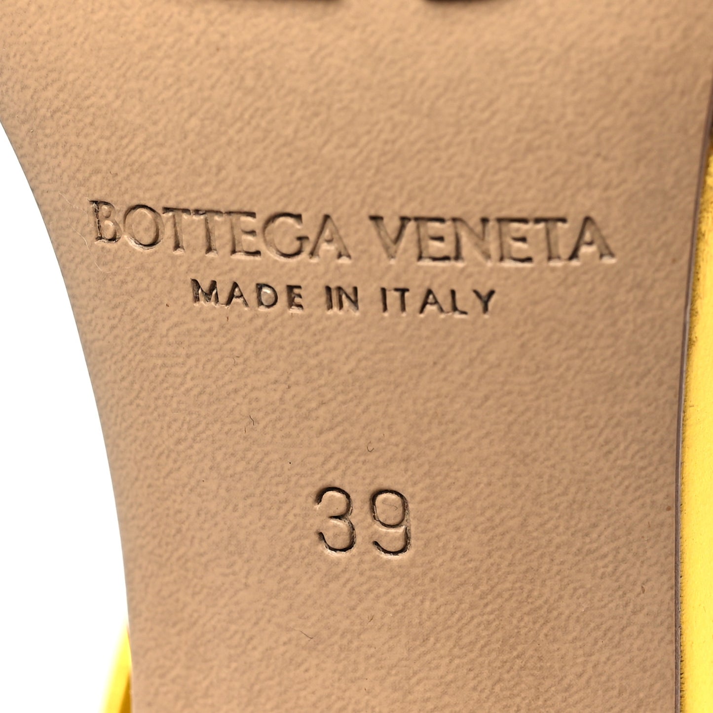 Laminated Calfskin The Line 90mm Sandals 39 Gold