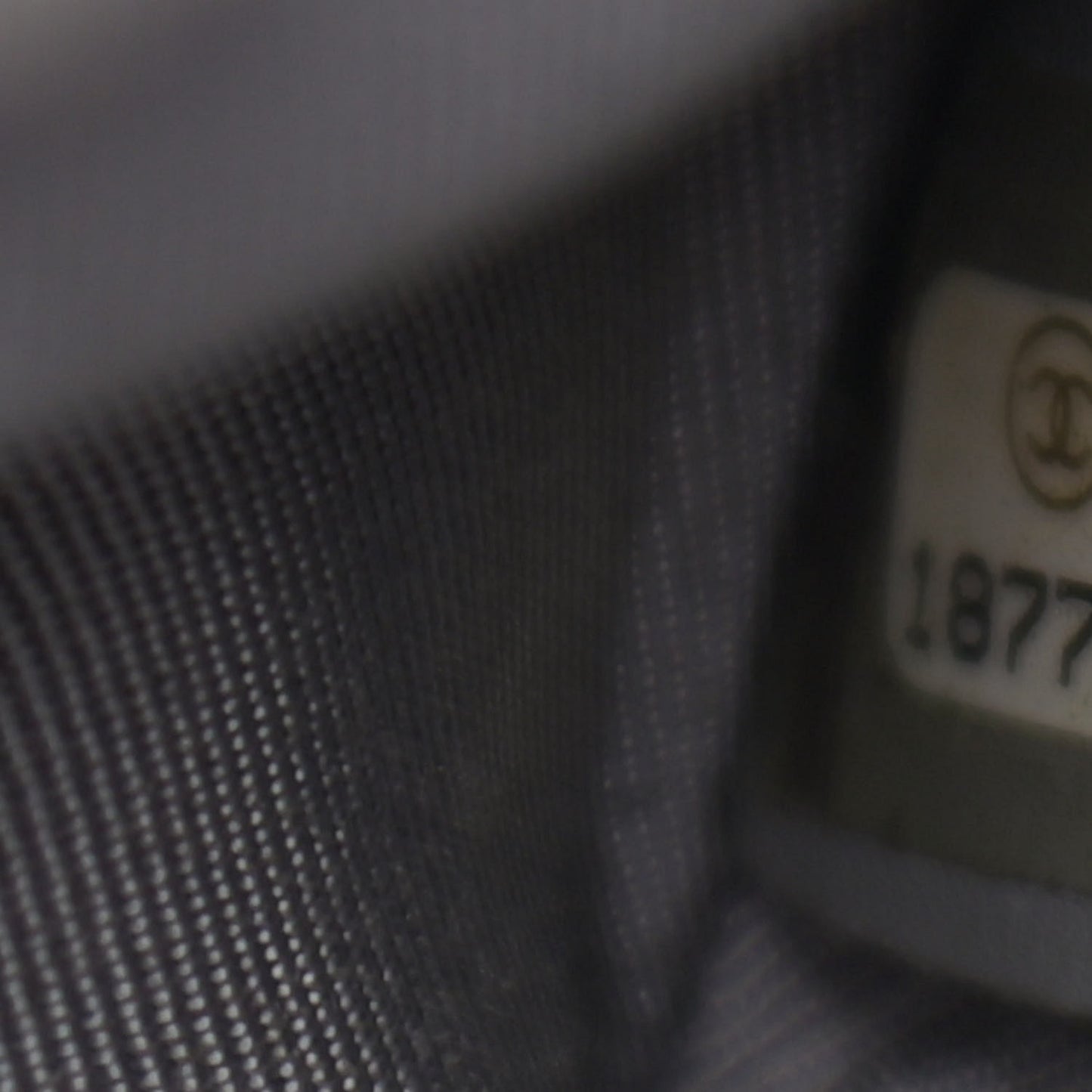 Washed Lambskin Quilted Large Chain Around Flap Grey