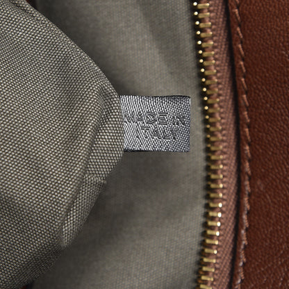 Marc Jacobs Lacquered Goatskin Quilting Class Satchel Cognac 6 of 9
