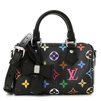 Louis Vuitton LV X TM Monogram Multicolor Nano Speedy Black 1 of 11
