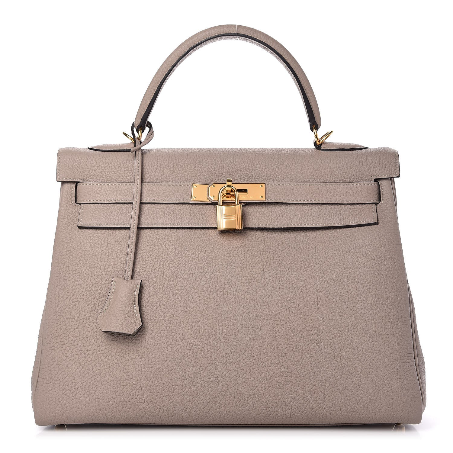 Hermes Togo Kelly Retourne 32 Gris Tourterelle 1 of 10