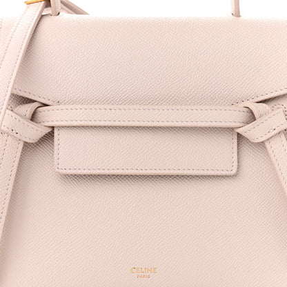 Celine Grained Calfskin Nano Belt Bag Peony 7 of 10