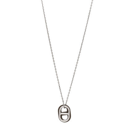 Hermes Swift O'Maillon Pendant Necklace Etoupe 1 of 4