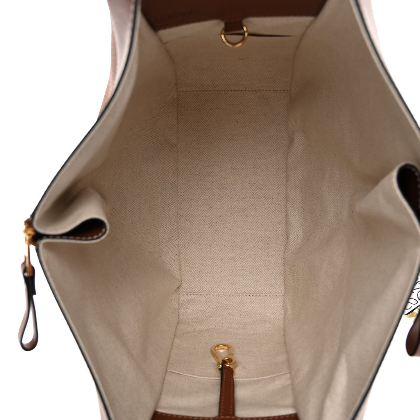 Grained Calfskin Small Hammock Shoulder Bag Tan