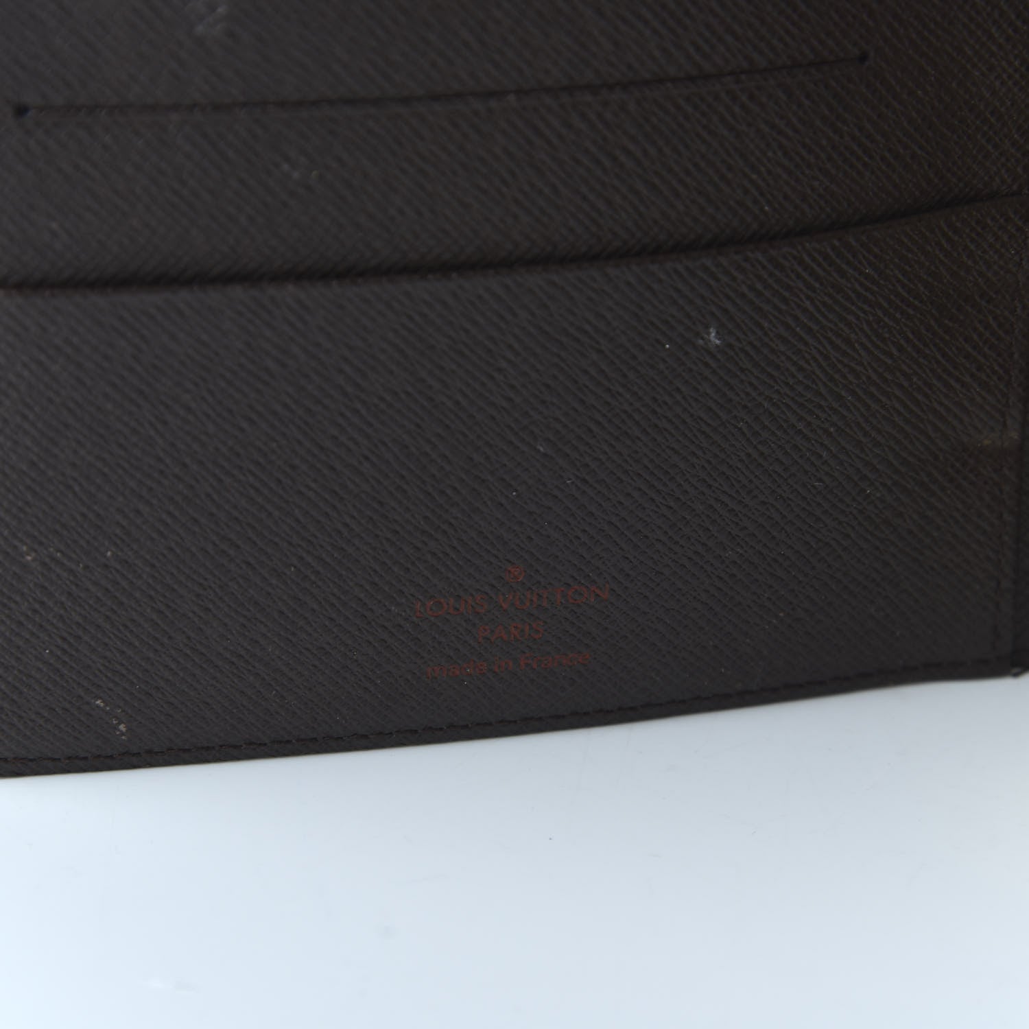 Louis Vuitton Damier Ebene Medium Ring Agenda Cover 9 of 10