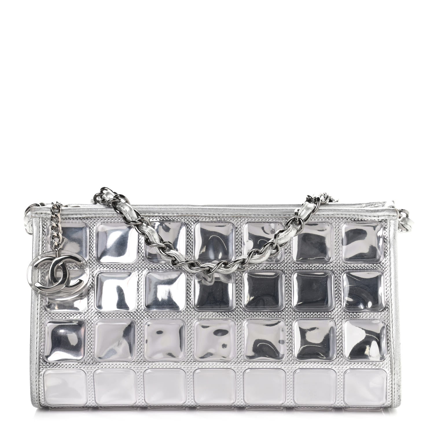 Chanel Vinyl Ice Cube Pochette 1 of 9