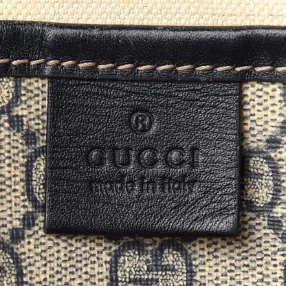 Gucci GG Plus Monogram Medium Signature Web Loop Tote Navy 8 of 11