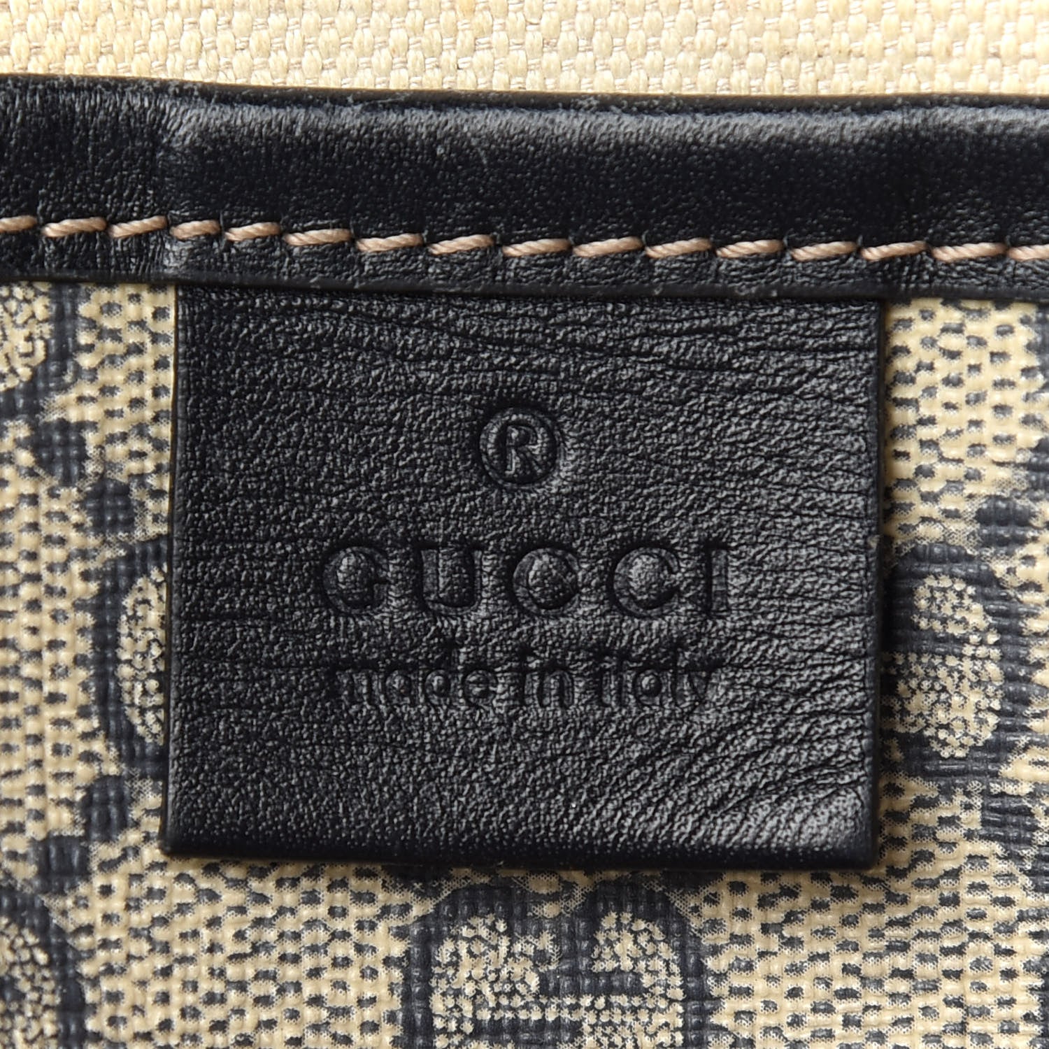 Gucci GG Plus Monogram Medium Signature Web Loop Tote Navy 8 of 13