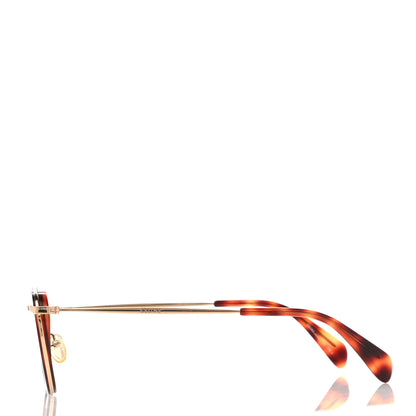 Celine Round Sunglasses CL 41423/S Tortoise 3 of 6