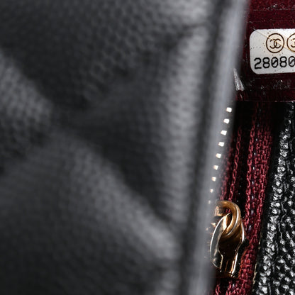 Chanel Caviar Quilted Small Coco Handle Flap Black 7 of 10