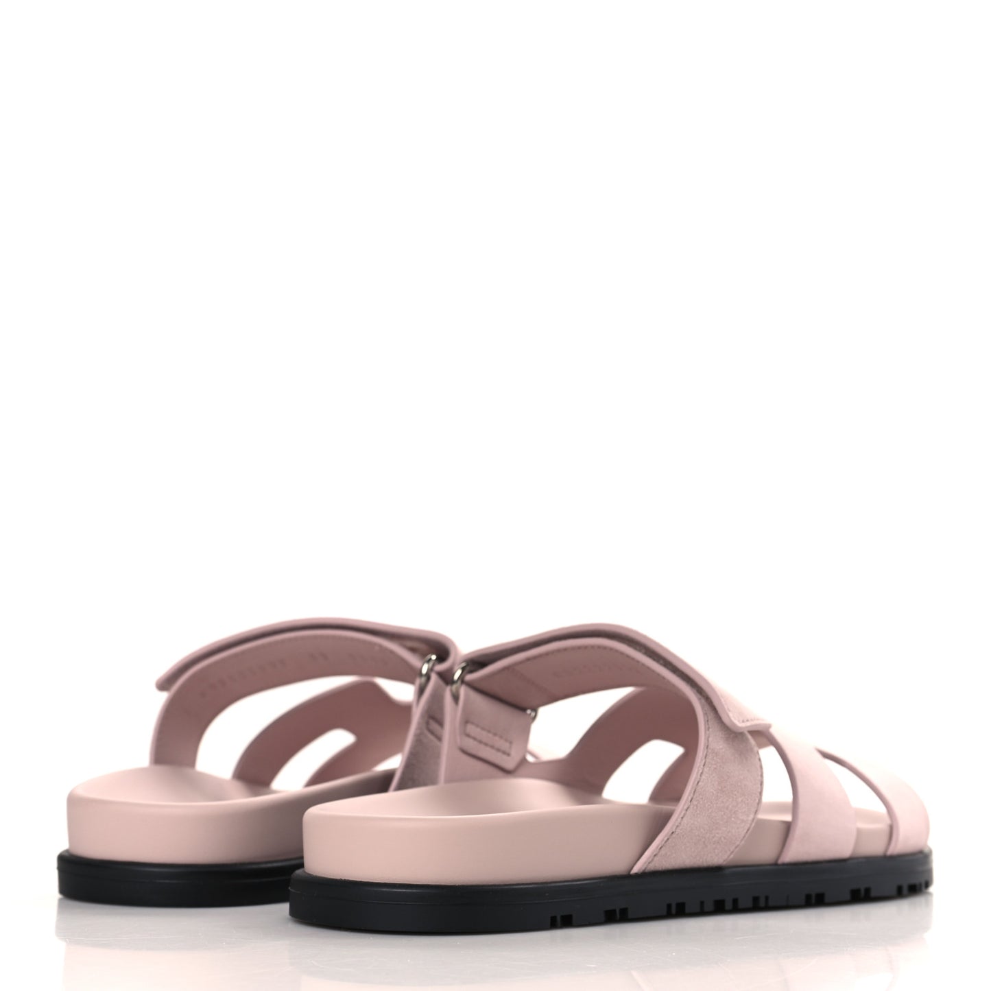 Suede Goatskin Womens Chypre Sandals 37 Rose Porcelaine