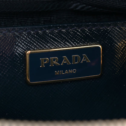 Prada Saffiano Vernice Medium Promenade Tote Royal 7 of 15