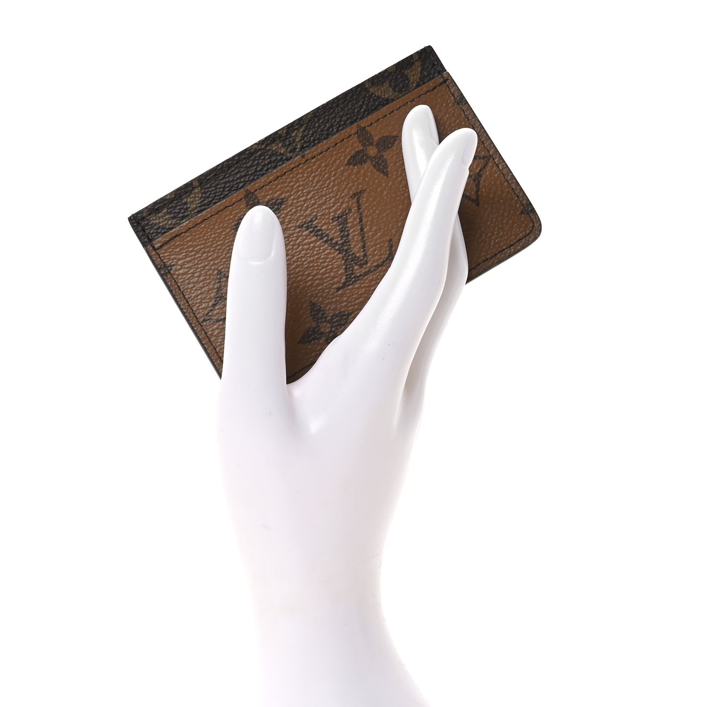 Reverse Monogram Card Holder
