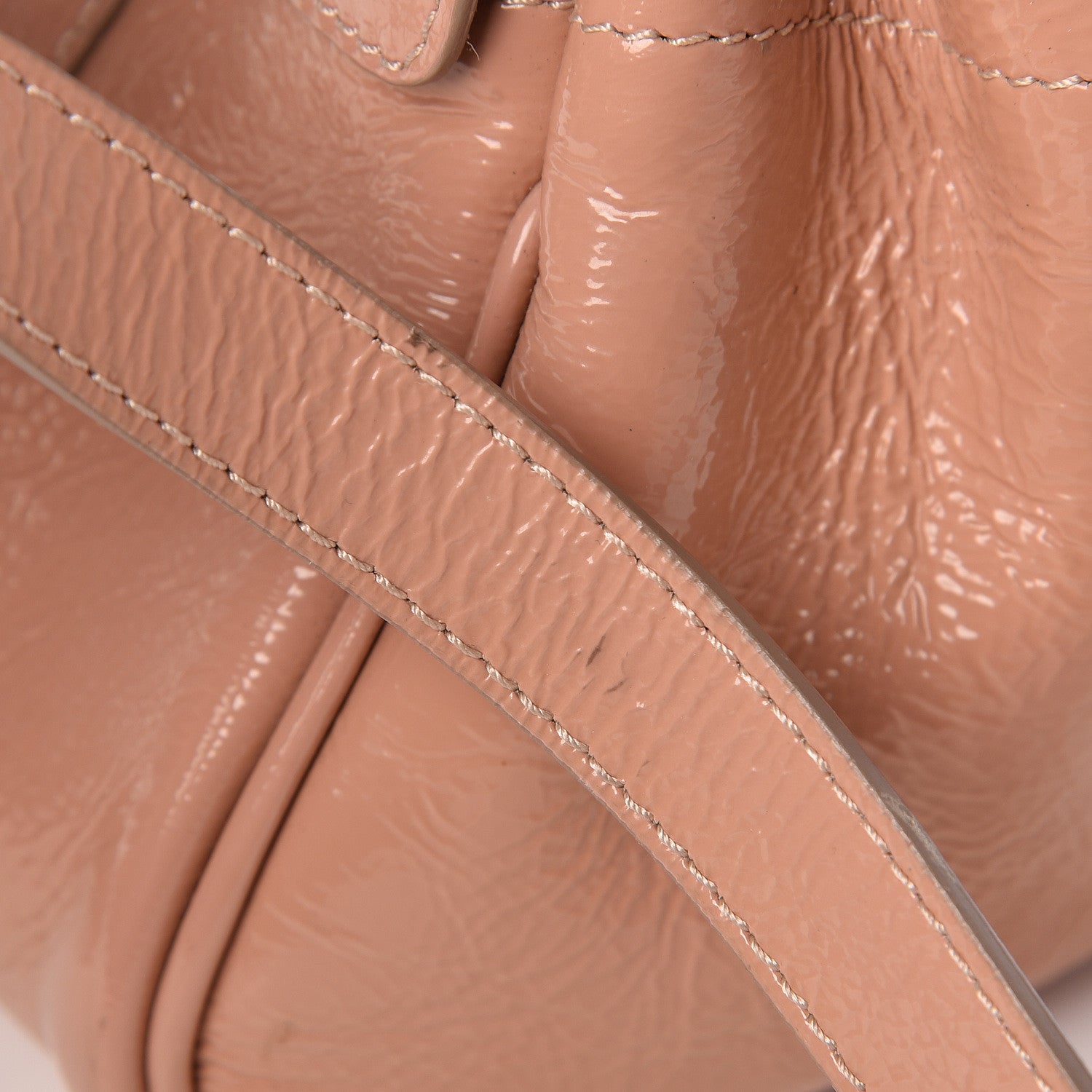 Mulberry Wrinkled Patent Small Bayswater Plaster Pink 22 of 22
