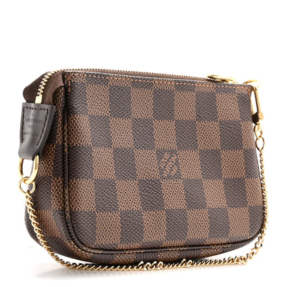 Louis Vuitton Damier Ebene Mini Pochette Accessories 3 of 8