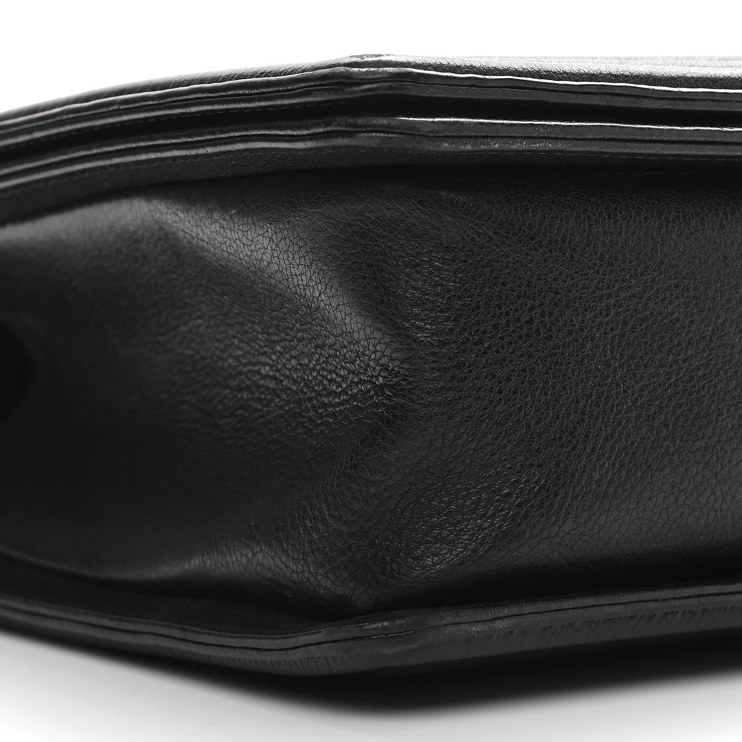 Chanel Grained Calfskin Quilted New Medium Boy Flap Black 9 of 13