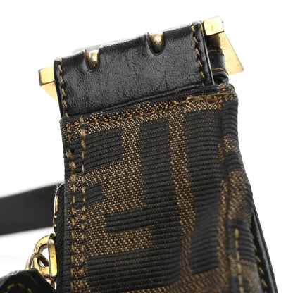 Fendi Zucca Shoulder Bag Tobacco 10 of 11