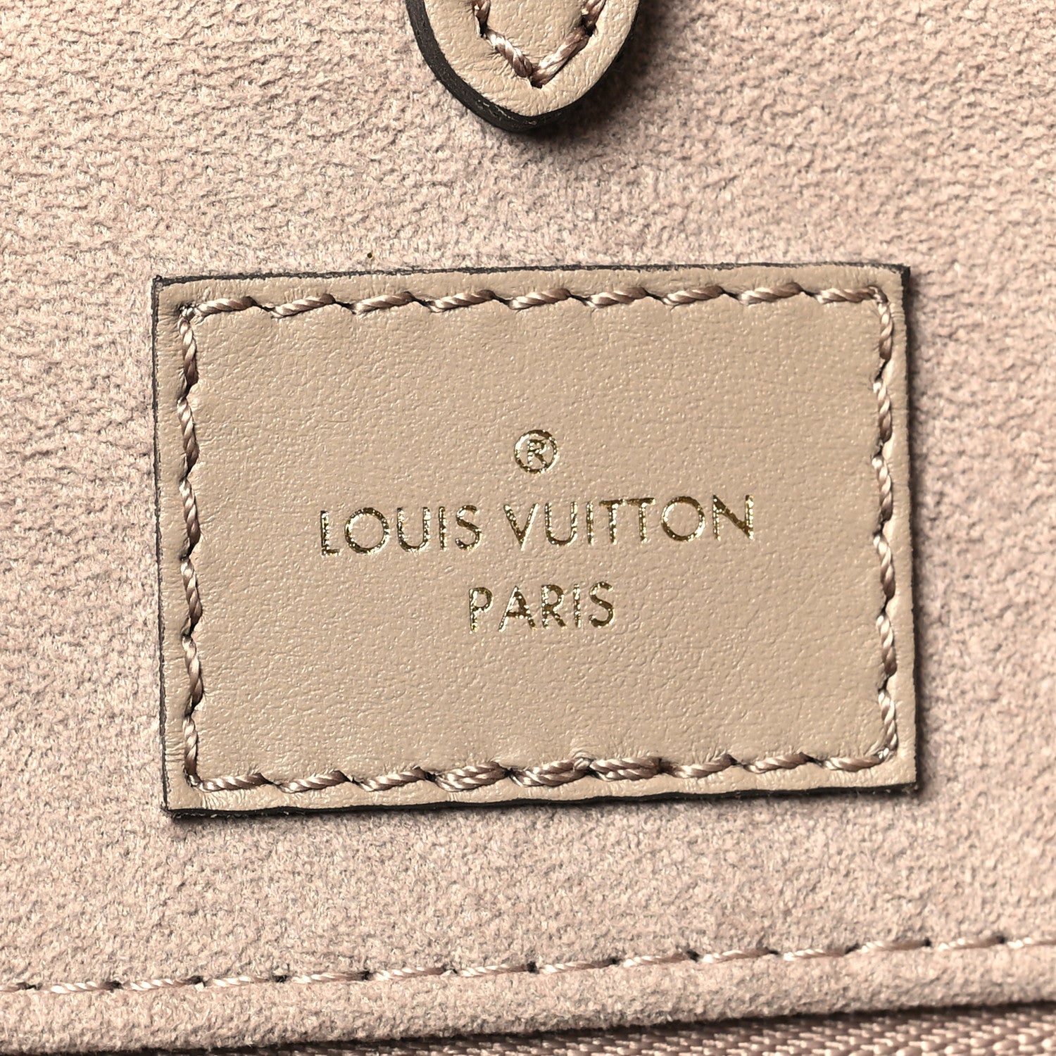 Louis Vuitton Empreinte Monogram Giant Onthego MM Tourterelle Creme 6 of 11