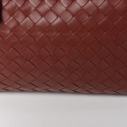 Bottega Veneta Calfskin Leggero Intrecciato Small Roma Brique 12 of 12