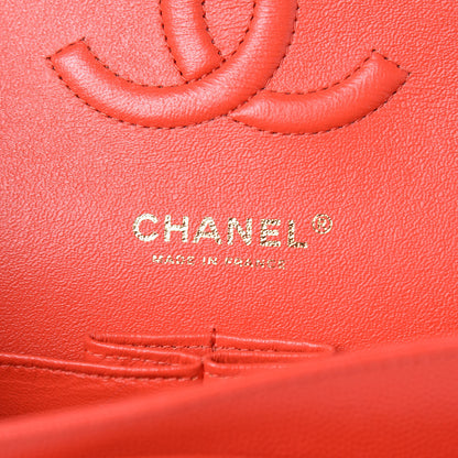 Chanel Caviar Quilted Medium Double Flap Red 6 of 17