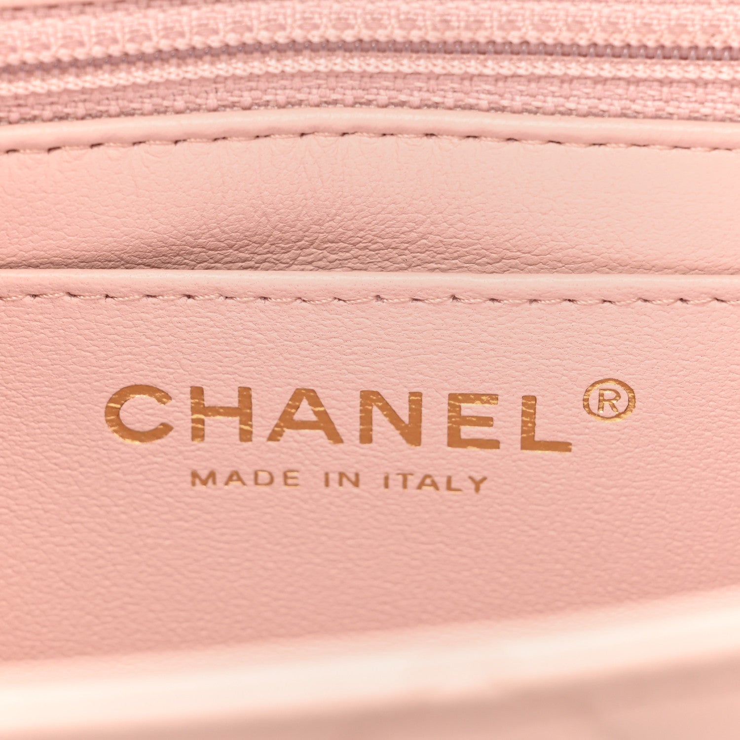 Chanel Lambskin Quilted Mini Square Flap Light Pink 6 of 16