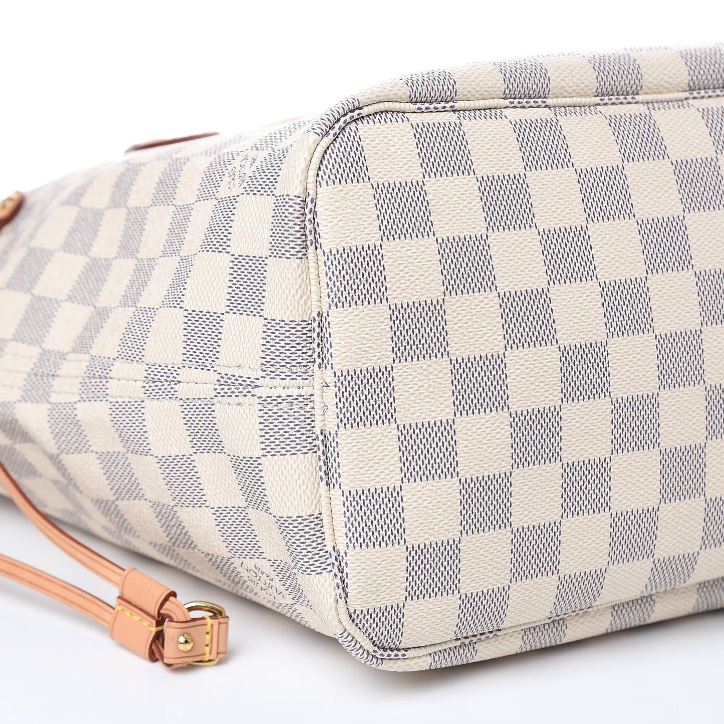 Damier Azur Neo Neverfull MM Rose Ballerine