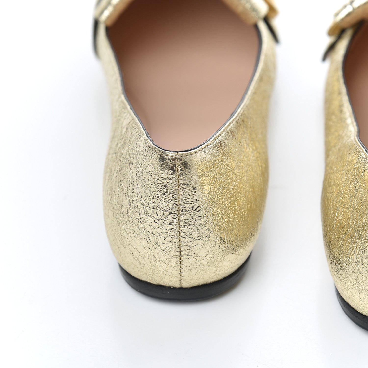 Gucci Galassia GG Marmont Fringe Flats 36.5 Platino 20 of 21