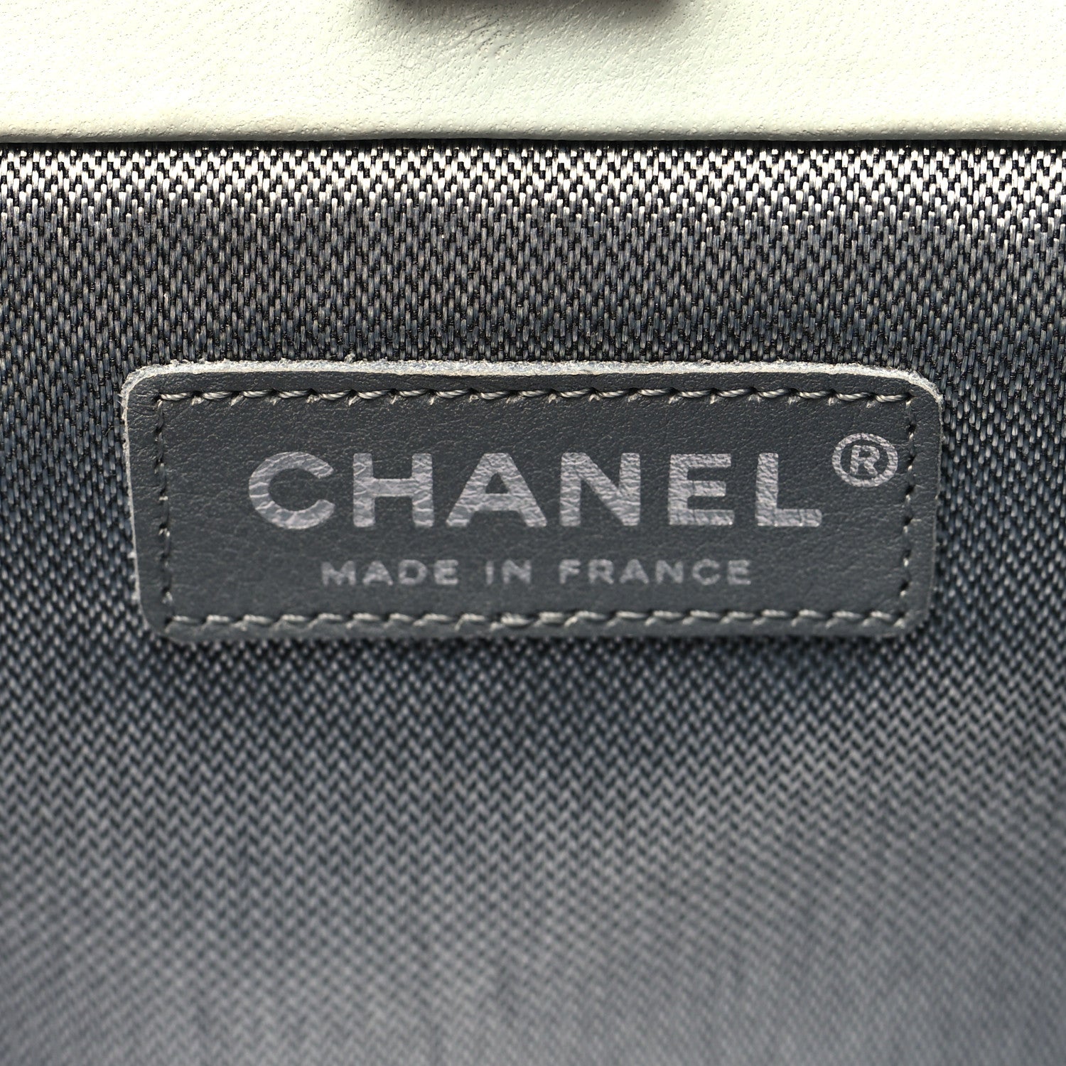 Chanel Lambskin Vertical Quilted Mademoiselle Clutch Light Green 6 of 12