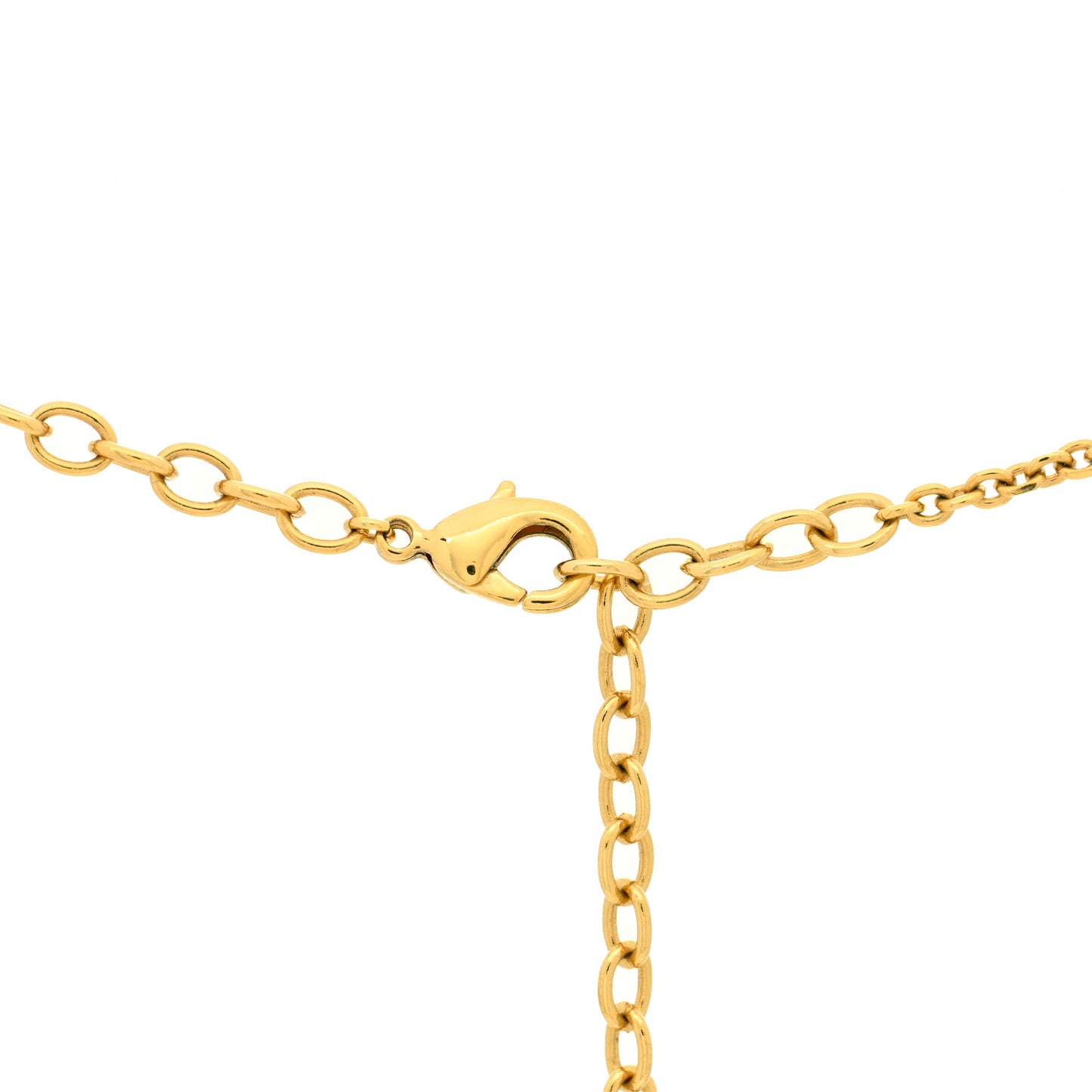 Metal Blooming Supple Necklace Gold