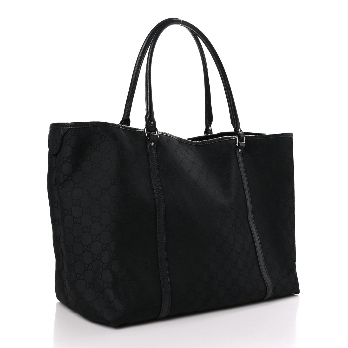 Nylon Monogram Large Joy Tote Black