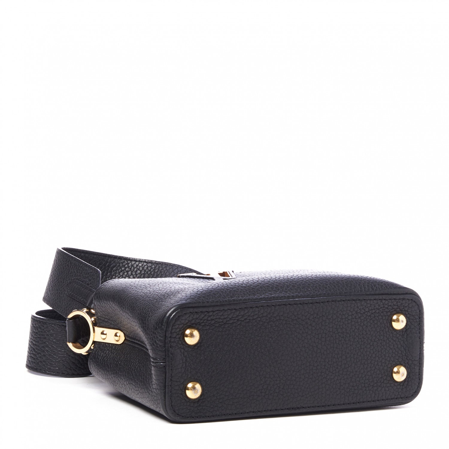 Louis Vuitton Taurillon Mini Capucines Black 3 of 7