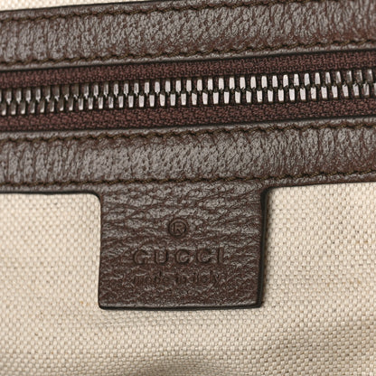 Gucci GG Supreme Monogram Calfskin Web Small Ophidia Day Backpack Beige Ebony New Acero 6 of 9