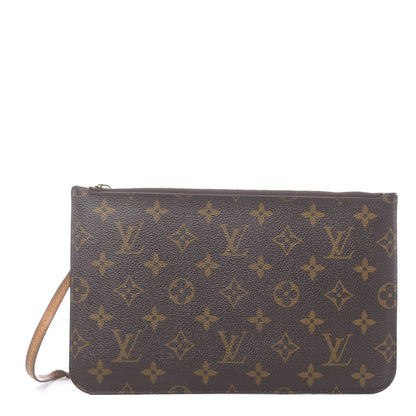 Louis Vuitton Monogram Neverfull MM GM Pochette Fuchsia 1 of 11