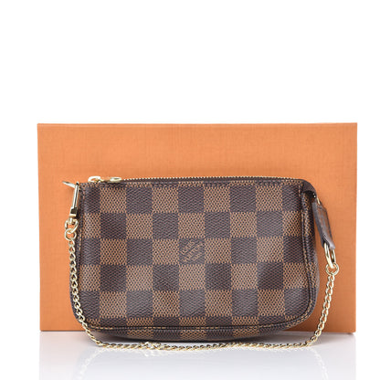 Louis Vuitton Damier Ebene Mini Pochette Accessories 8 of 8