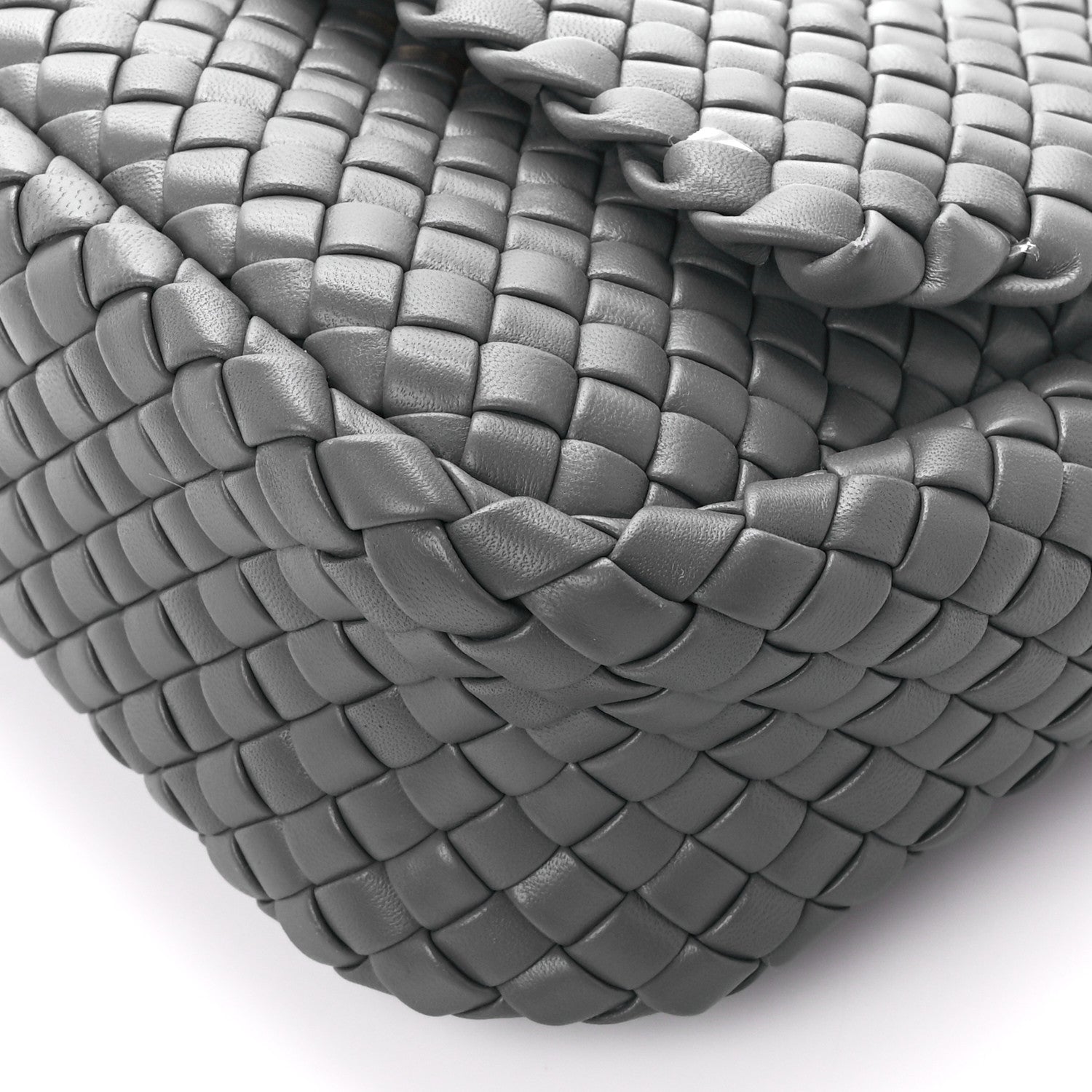 Bottega Veneta Nappa Intrecciato Small Cobble Shoulder Bag Thunder 12 of 12