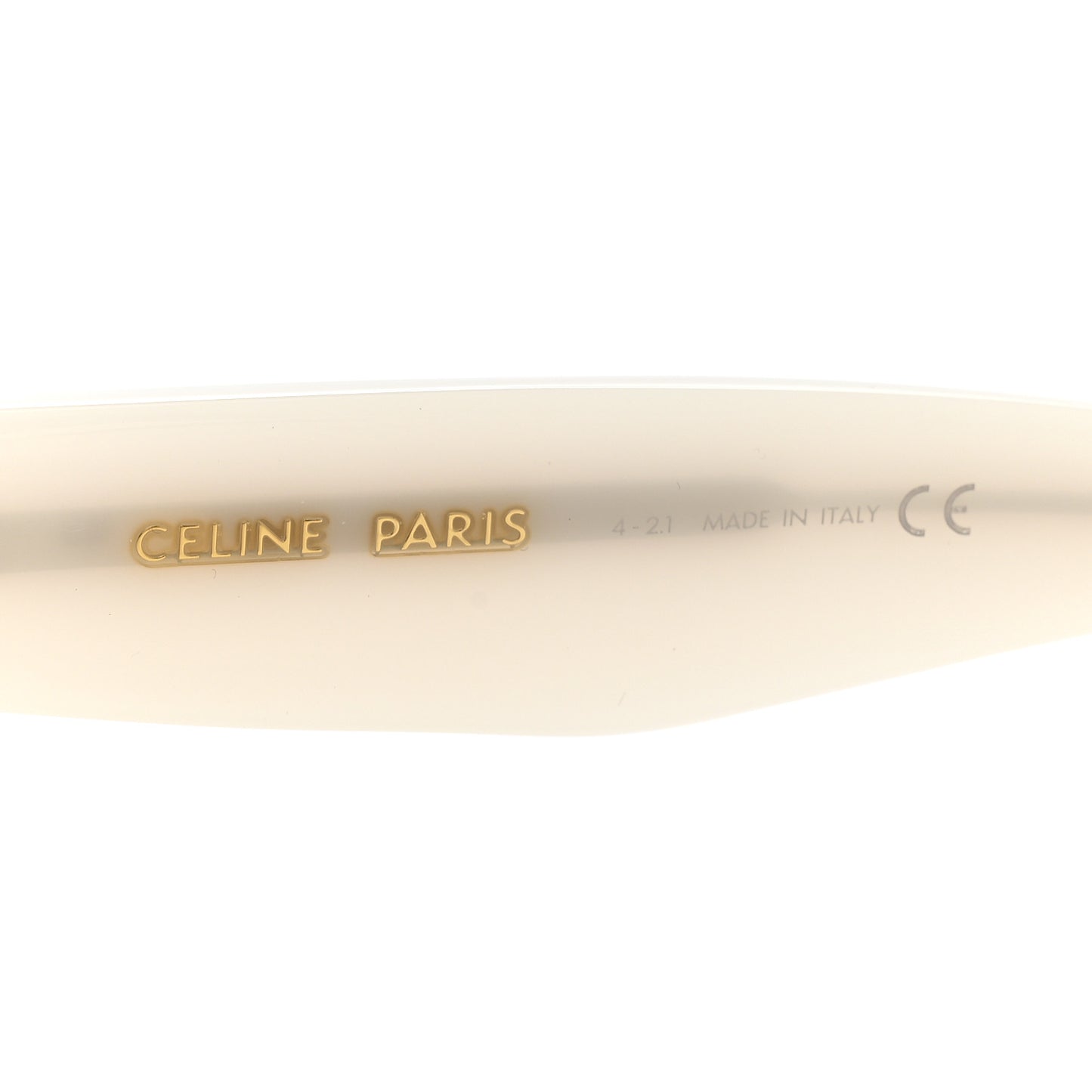 Acetate Cat Eye Sunglasses CL4004IN White