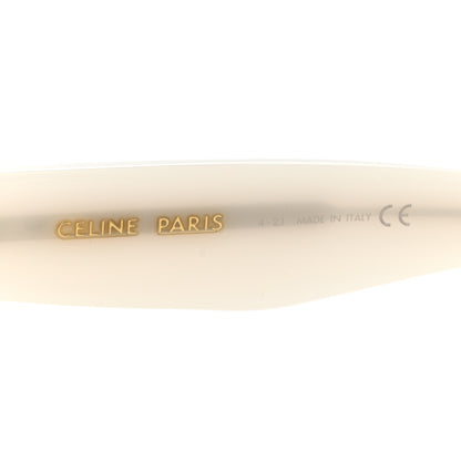 Celine Acetate Cat Eye Sunglasses CL4004IN White 5 of 7