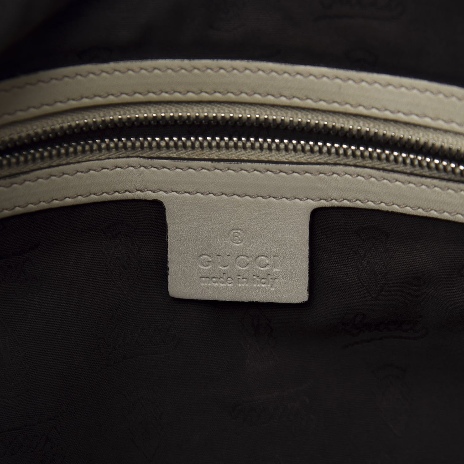 Gucci Guccissima Medium GG Twins Hobo Off White 8 of 14