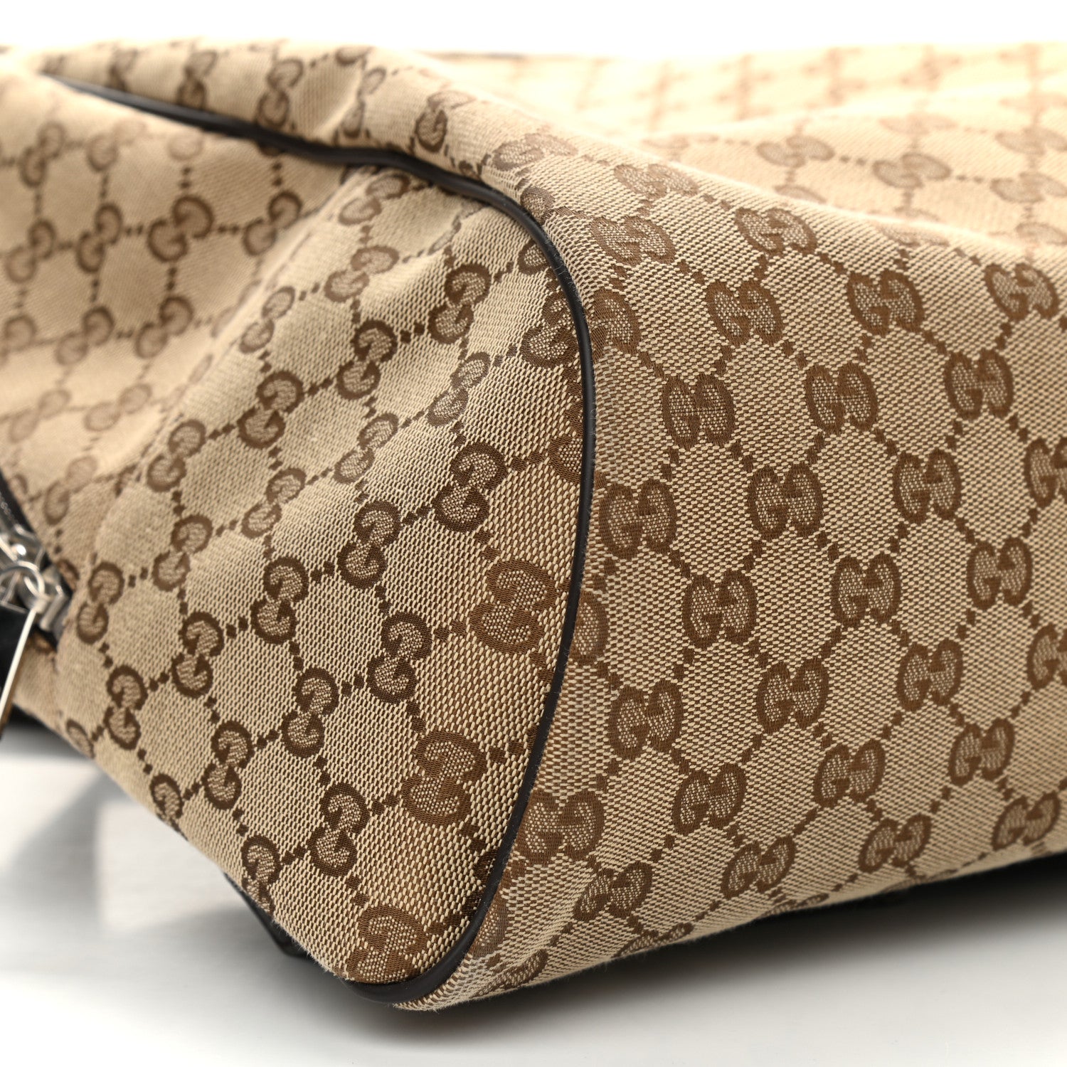 Gucci GG Monogram Travel Backpack Dark Brown 9 of 11