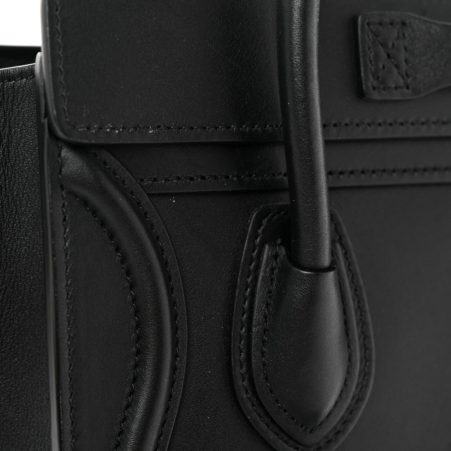 Celine Smooth Calfskin Nano Luggage Black 13 of 13
