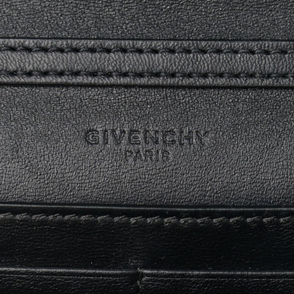 Givenchy Goatskin Quilted GV3 Chain Wallet Black 7 of 11